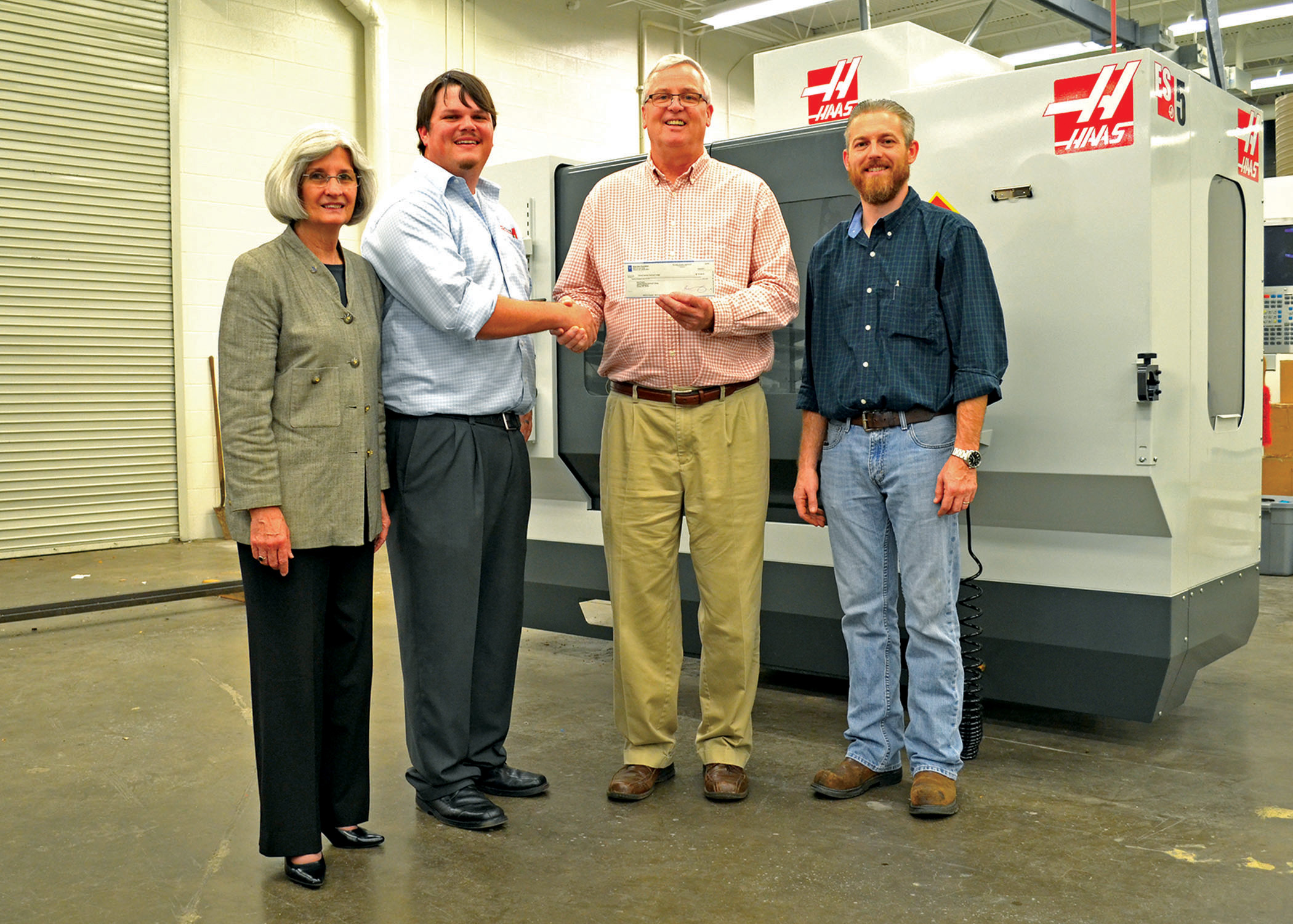 Gene Haas Foundation Grant Presentation
