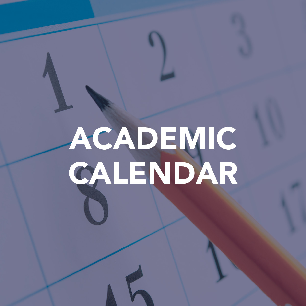 Academic Calendar