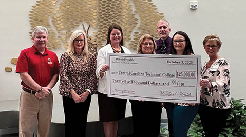McLeod Health check presentation for news item