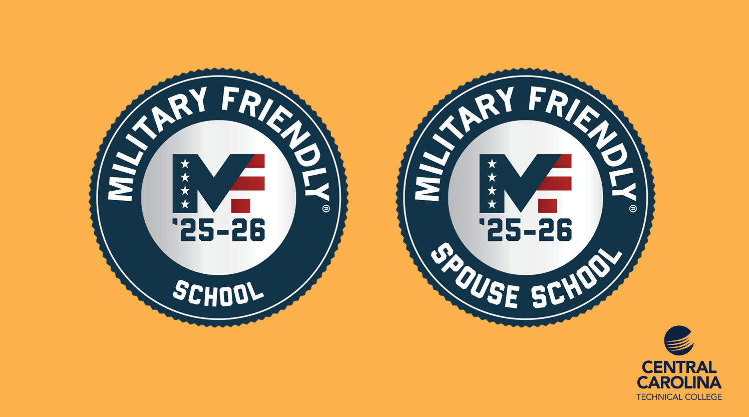 Military Friendly logo for 2025-2026