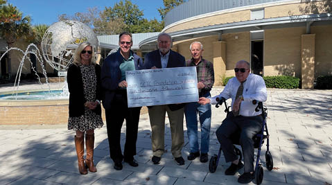 Rotary Club of Sumter check presentation news item